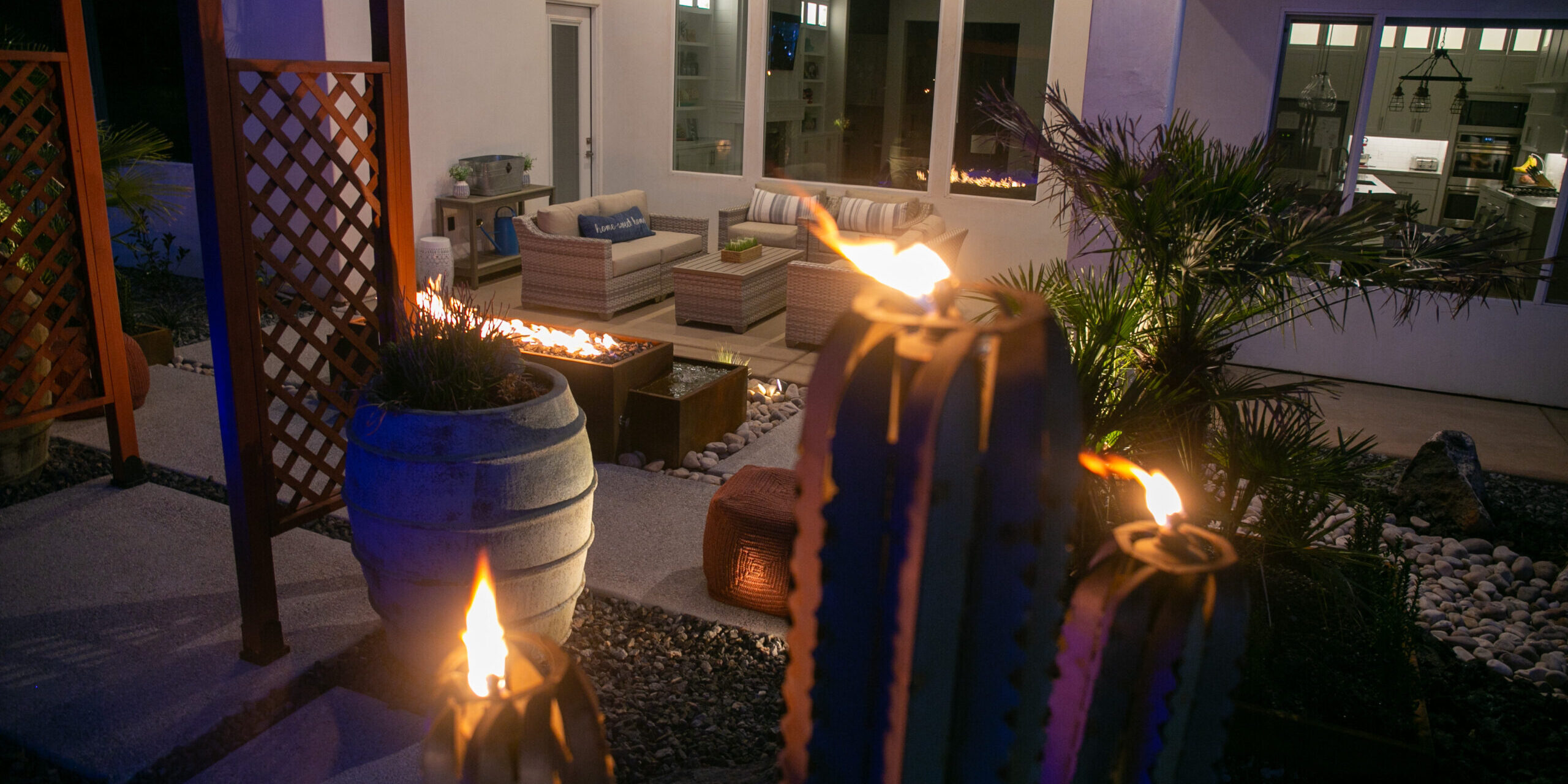Corten Planters Finished 41